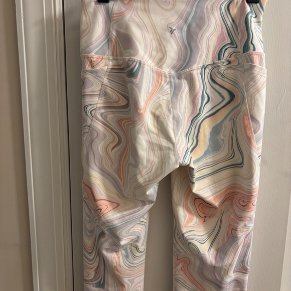 2 Pairs Leggings (Yoga) Pink (Antonio Melanie) & White (Old Navy) Size M - Picture 14 of 14